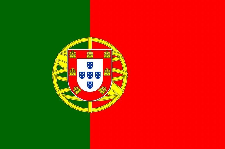 An Image of the Portuguese flag
