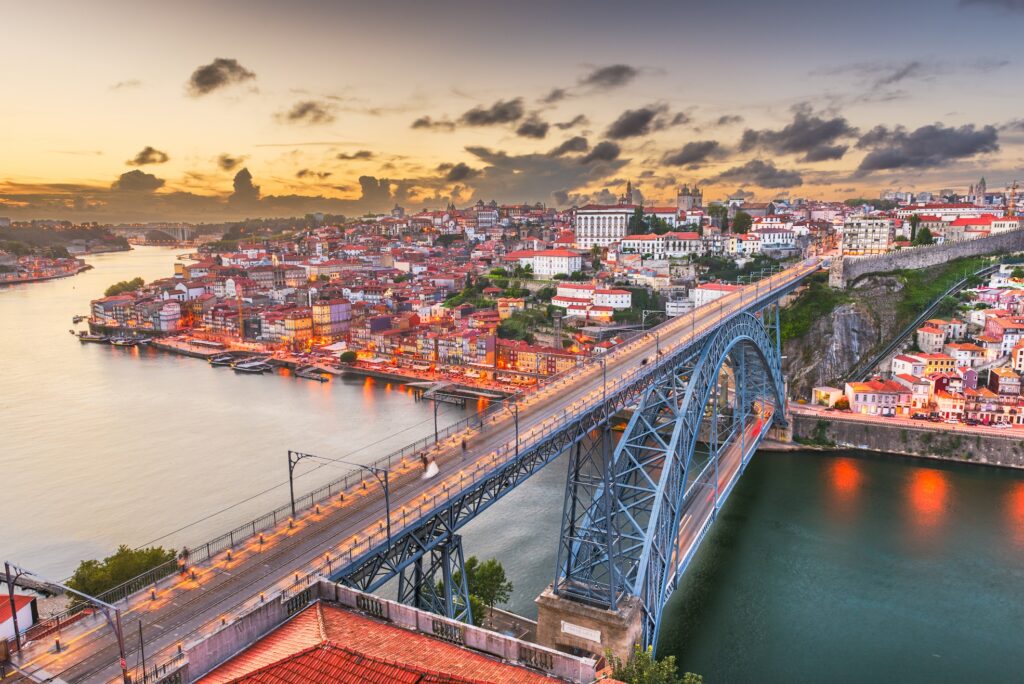 A stock photo of Porto, Portugal