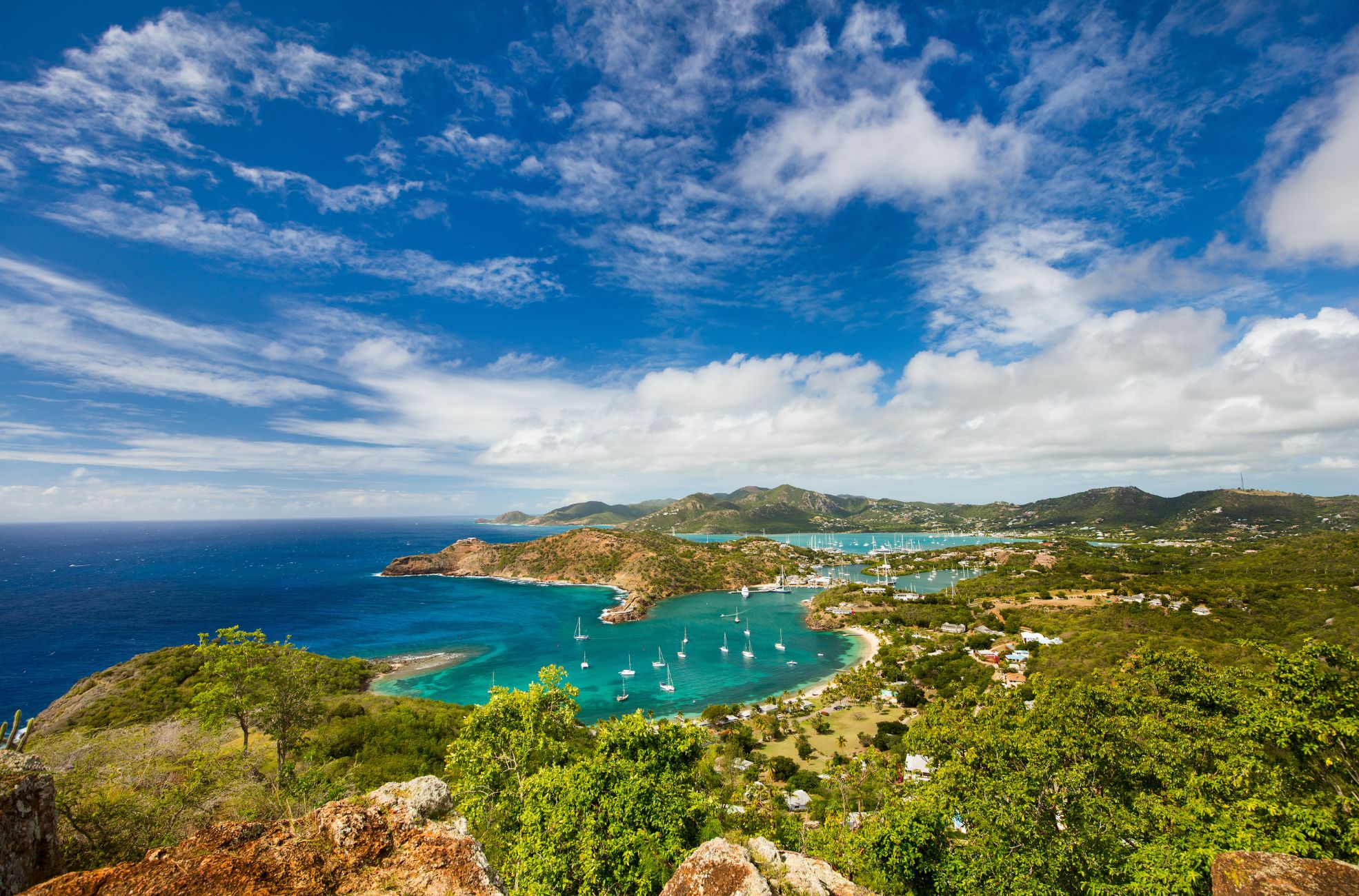 Stock photo of Antigua, One Of The Cheapest Caribbean Island Places To Live In