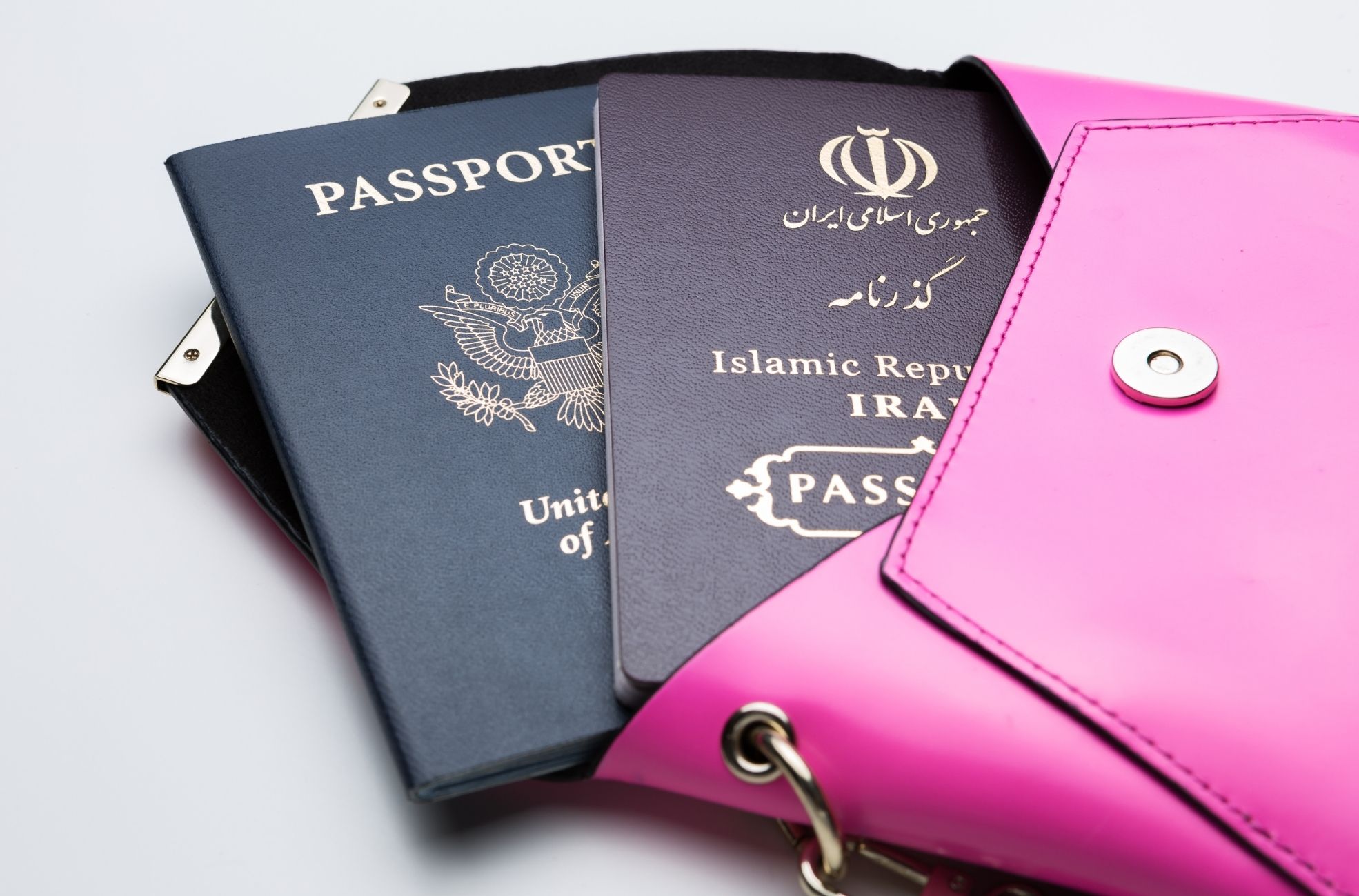 Handbag With Dual Passports