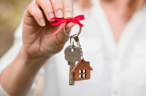 Property Keys Held In Hand